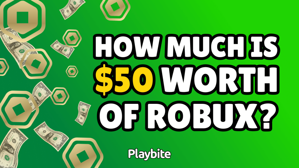 how much robux is 50 dollars